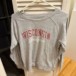 Gray Wisconsin Sweatshirt
